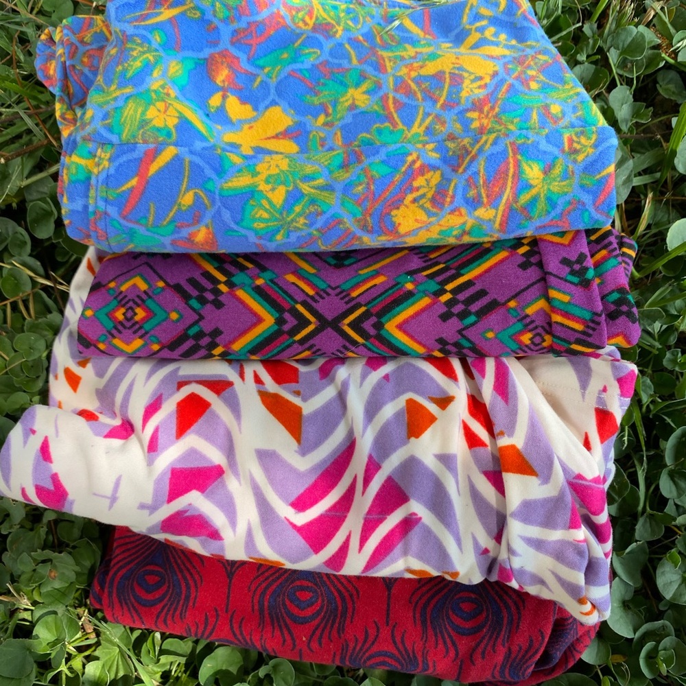 Colorful Patterned Bundle of LuLaRoe Leggings